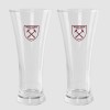 West Ham Twin Pack Peroni Glass