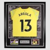 Areola Framed Signed 22/23 3rd Goalkeeper Shirt