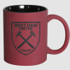 West Ham Claret Rubberised Mug