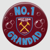West Ham No 1 Grandad Badge