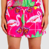 West Ham Womens Flamingo Pink Hawaiian Shorts