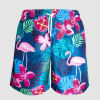 Junior Hawaiian Flamingo Shorts - Green