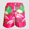 West Ham Girls Flamingo Pink Hawaiian Shorts