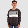 West Ham Junior Monochrome Sweatshirt