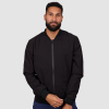 Black Tonal Crest Jacket