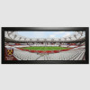 Framed Empty Stadium Panoramic Montage