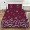 West Ham Bubbles Double Duvet Set