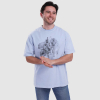 Ink Blot Logo T-Shirt - Sky