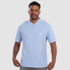 Collar Pique T-Shirt - Sky