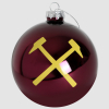 West Ham 10cm Bauble