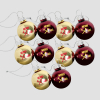 West Ham 10 Pack Mini Baubles