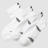 West Ham Adult 3 Pack Ankle Socks - White
