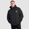 West Ham United Black Padded Jacket - Adults