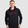 Mens Black Emb West Ham Hoodie