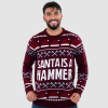 Adults Santa Is A Hammer Christmas Jumper