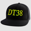 DT38 Snapback Cap - Black/Gold