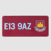 West Ham Claret Upton Park Street Sign