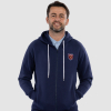 Club Classics - Adults Navy Full Zip Hoodie