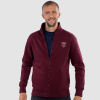 Club Classics - Adults Claret Full Zip Track Top