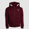 Club Classics - Junior Claret Full Zip Hoodie