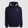 Club Classics - Junior Navy Full Zip Hoodie