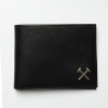 Black Leather Bi-Fold Wallet