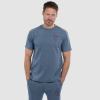 Mens Textured Short Sleeved Lounge Top