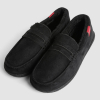 Mens Black Mule Slippers