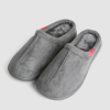 Junior Dark Grey Mule Slippers
