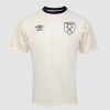 West Ham 25/26 Adults Ecru Pre Match Jersey