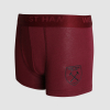 West Ham Junior Single Pack Boxer Shorts - Claret