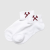 West Ham Junior Single Sports Socks - White