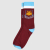 West Ham 1999 Crest Retro Socks - Claret