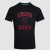 Adults Black Iron Born T-Shirt