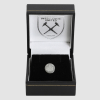 West Ham Stainless Steel Round Castle Ear Stud