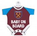 West Ham Baby On Board Hanger