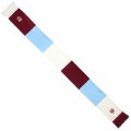 West Ham 3 Stripe Bar Scarf