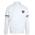 White 2 Stripe Track Jacket
