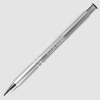 Engraved Chrome Crest Ballpoint Pen