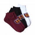 West Ham 3 Pack Trainer Socks