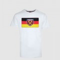 2425 - White Germany Flag/Crest T-Shirt