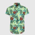 Junior Green Hawaiian Shirt