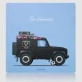 4X4 Away Aluminium Poster