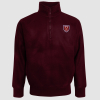 Adults Claret 1/4 Zip Top