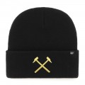West Ham 47 - Black/Gold Cuff Knit Hat