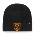 West Ham 47 - Junior Black/Orange Cuff Knit Hat
