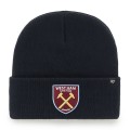 West Ham 47 - Black Crest Cuff Knit Hat