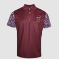 Essentials - Claret Poly Polo