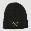 West Ham Black Chunky Cable Hat