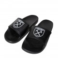 Junior Crest Sliders - Black